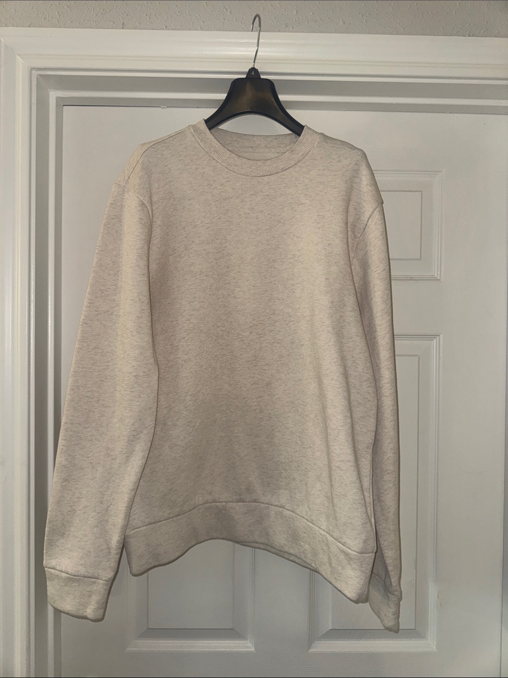 Goodfellow & Co Crewneck Sweater - Heather Cream
